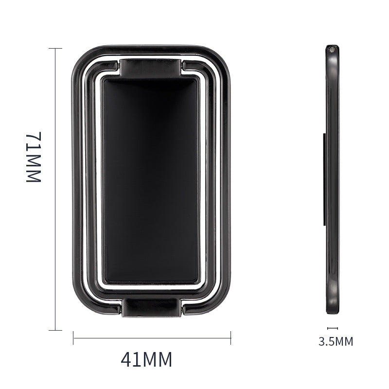 Foldable Mobile Phone Holder Ring Buckle Retractable Desktop Cellphone Stand Car Magnetic Bracket Office Accessories